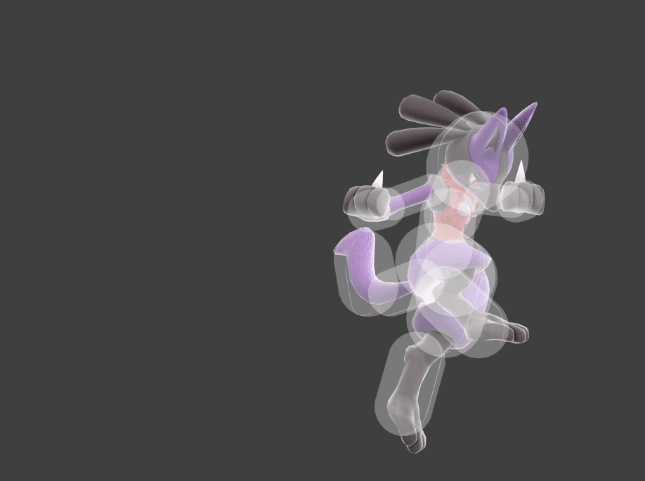 Lucario Back Air