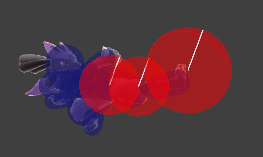 Lucario Double Team (Hit)