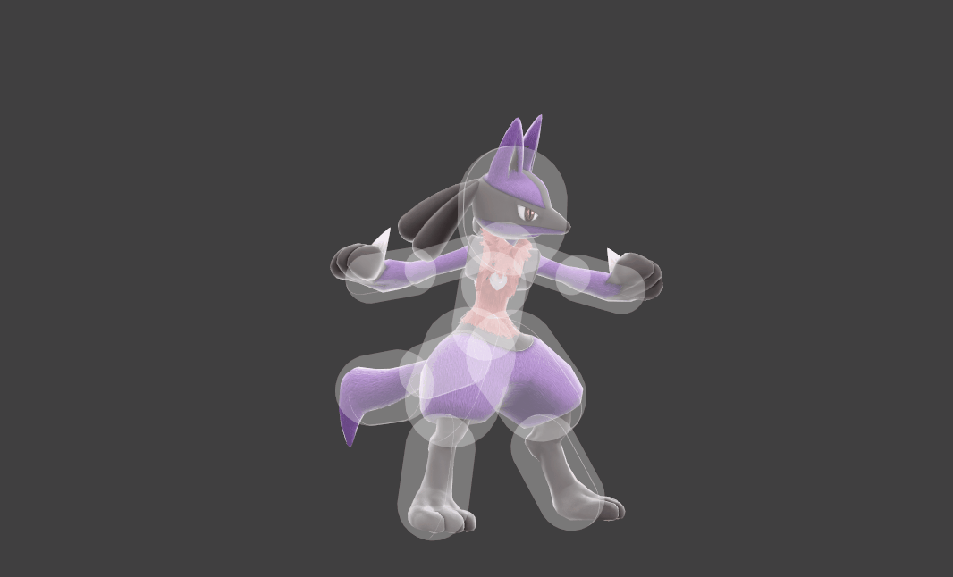 Lucario Down Smash