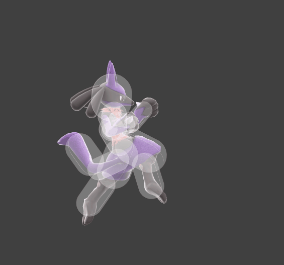 Lucario Forward Air