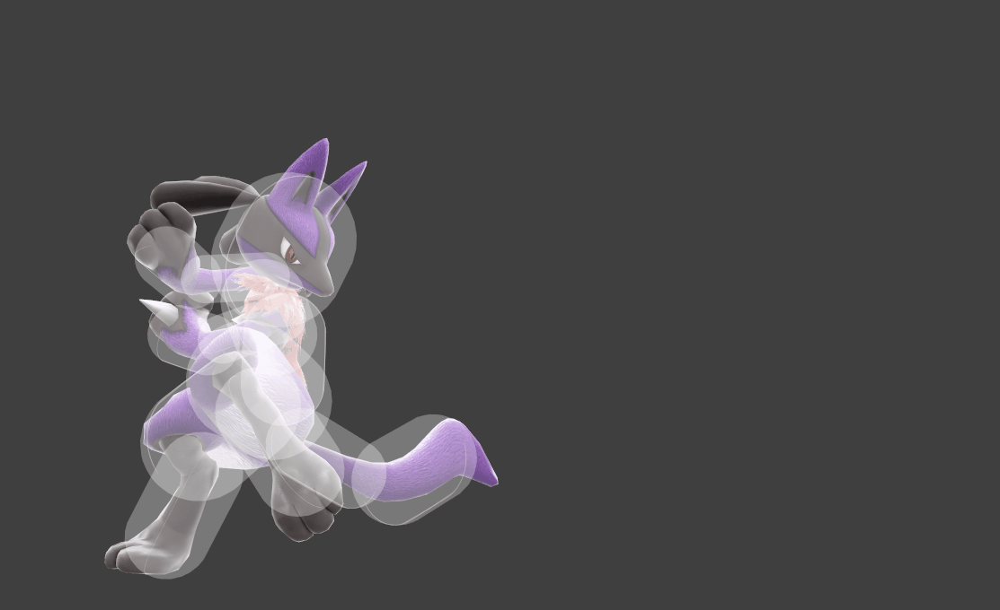 Lucario Forward Tilt